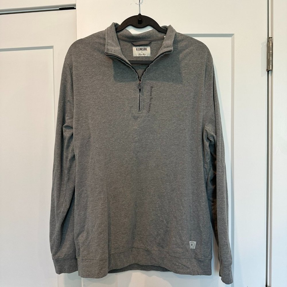 Linksoul - Broken Tee Society Golf Pullover - Size Large